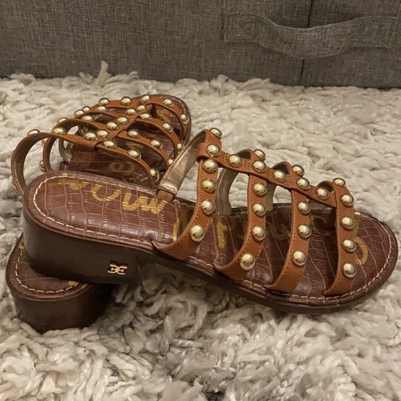 Sam Edelman | block heel studded sandal NWT - Picture 3 of 9